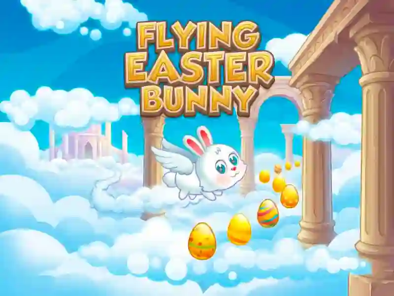 Spel Flying Easter Bunny online