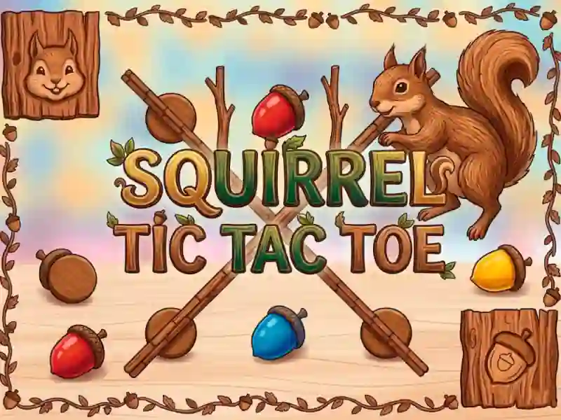 Spel Squirrel Tic Tac Toe online