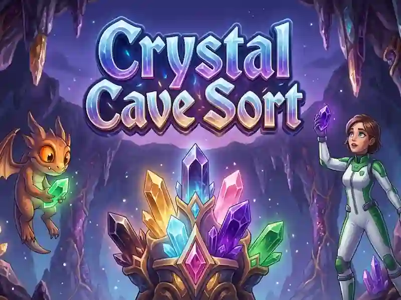 Spel Crystal Cave Sort online