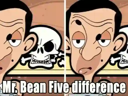 Spel Mr Bean Five Difference Challenge online