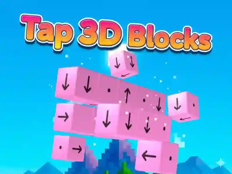 Spel Tap 3D Blocks online