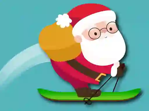 Spel Avalanche Santa Ski Xmas online