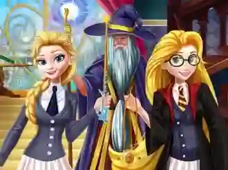 Spel Princesses at School of Magic online