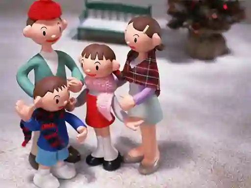 Spel Christmas Clay Doll Puzzle online