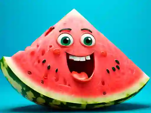 Spel Merge fruits: Fold the Watermelon! online