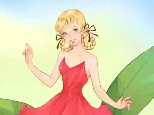 Spel Dress up Thumbelina online