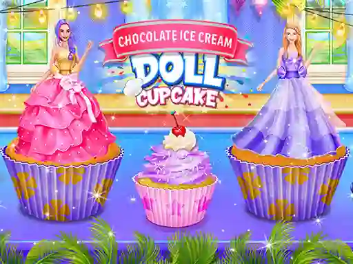 Spel Ice Cream Doll Cake Maker online