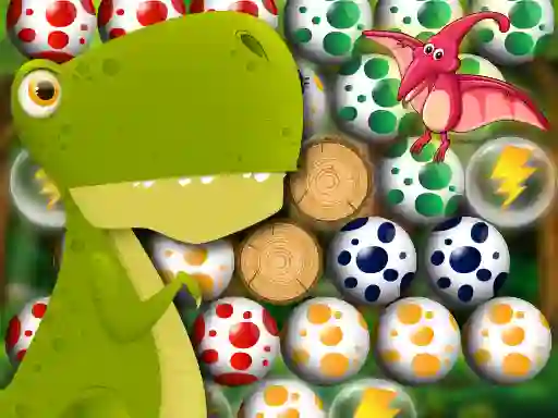 Spel Egg Shooter: Bubble Dinosaur online