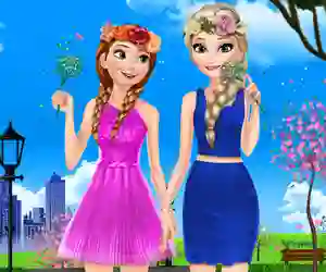 Spel Sisters Spring Day online