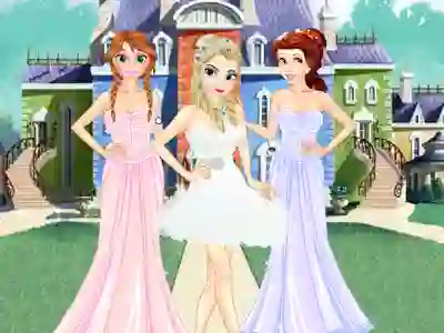 Spel Girls Ball Dress up online