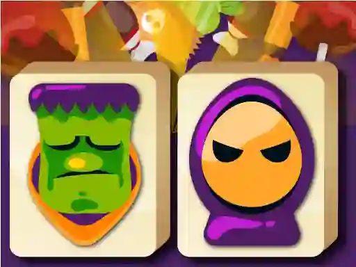 Spel Mahjong Halloween online