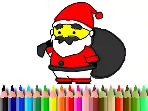 Spel Back To School: Santa Claus Coloring online