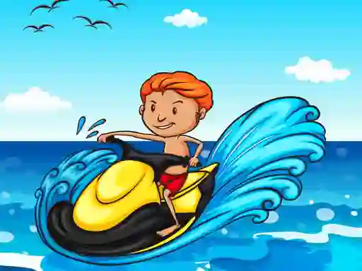 Spel Jet Ski Summer Fun Hidden online
