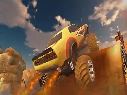 Spel Ultimate Mmx Heavy Monster Truck: Police Chase Racing online