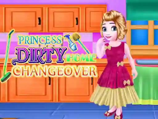 Spel Princess Dirty Home Changeover online
