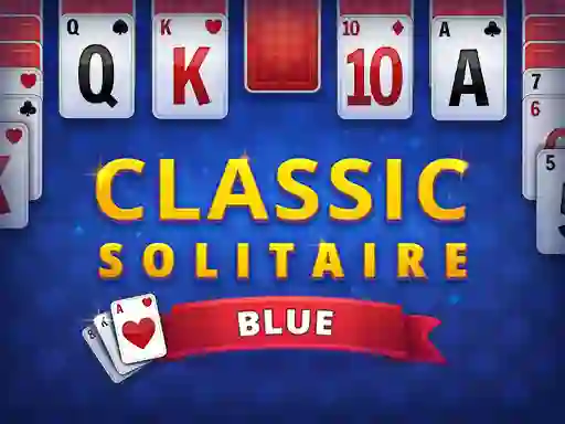 Spel Classic Solitaire Blue online