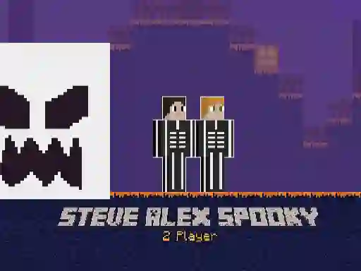 Spel Steve Alex Spooky 2 Player online