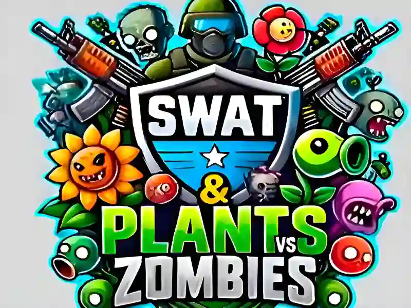 Spel SWAT & Plants vs Zombies online