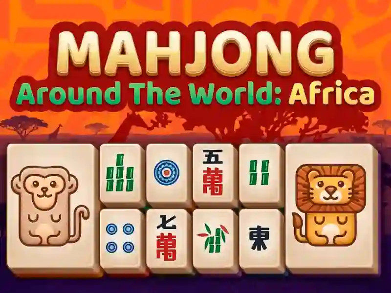 Spel Mahjong Around The World Africa online