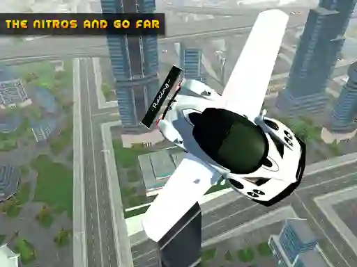Spel Flying Car Real Driving online