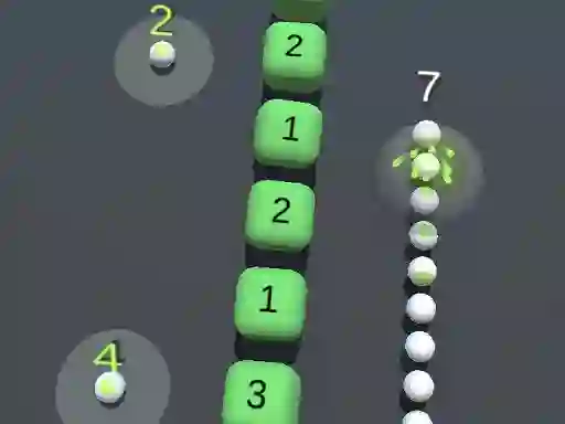 Spel Snake 3D Block online
