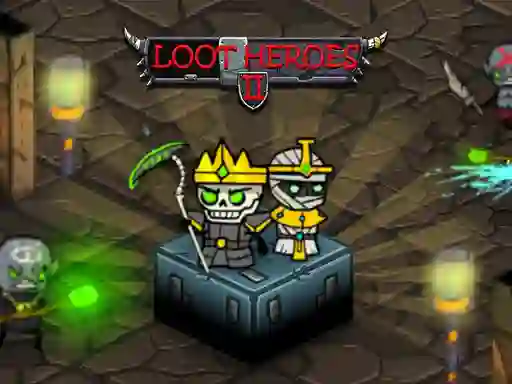 Spel Loot Heroes 2 online