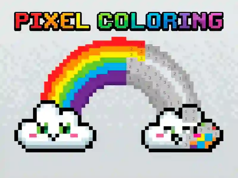 Spel Pixel Coloring online