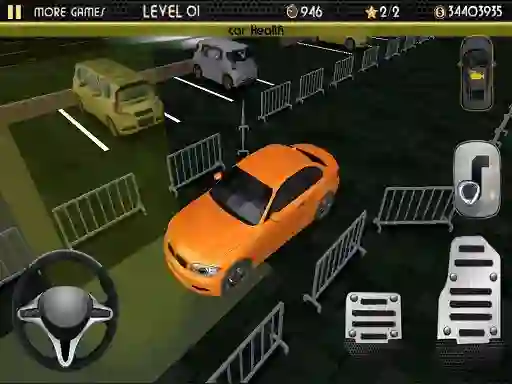 Spel Night Car Parking Simulator online