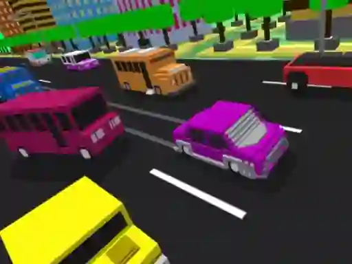 Spel Blocky Highway Racing online