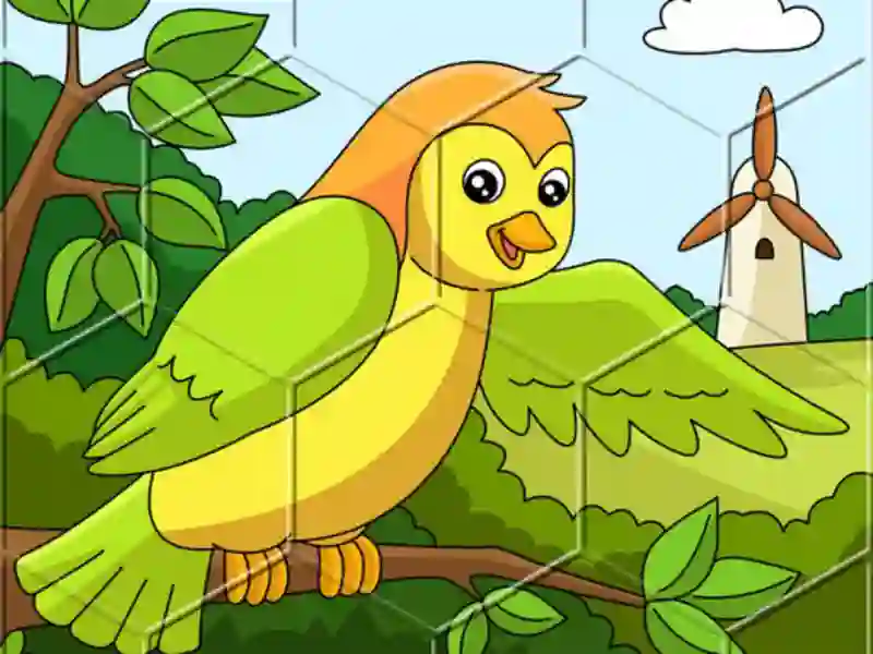 Spel Birds Hex Jigsaw online