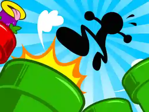 Spel Stickman Bouncing online