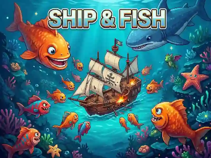 Spel Ship & Fish online
