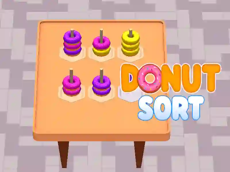 Spel Donut Sort online