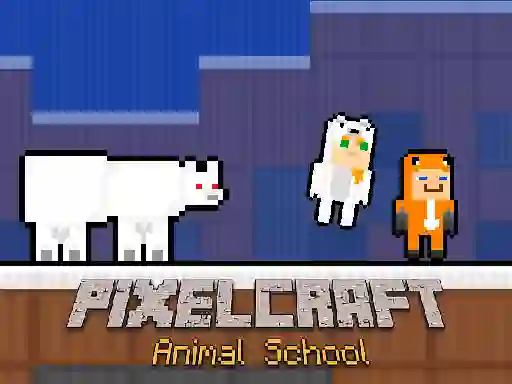 Spel PixelCraft Animal School online