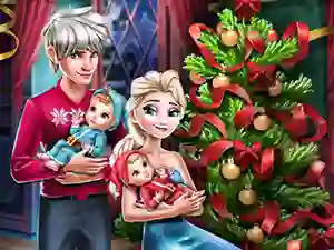 Spel Elsa Family Christmas online