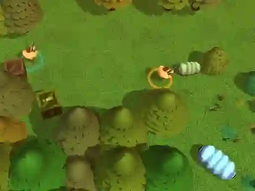 Spel Worms Combat Coop online