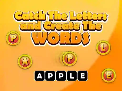 Spel Catch The Letters And Create The Words online