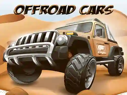 Spel Offroad Cars Jigsaw online