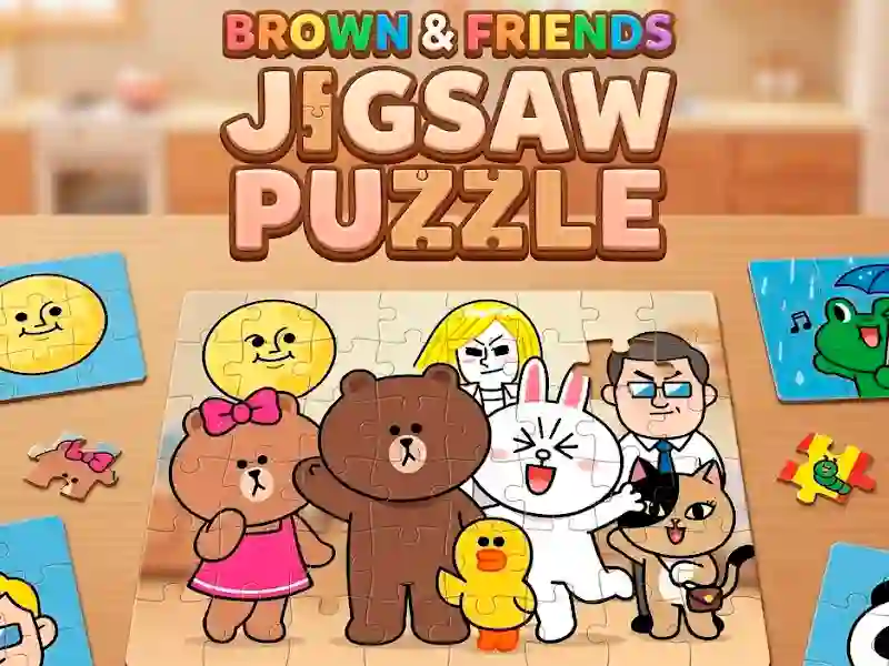 Spel Brown And Friends Jigsaw Puzzle online