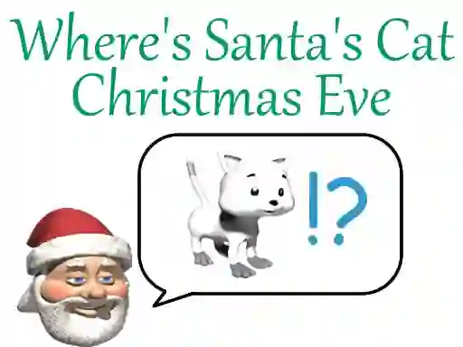 Spel Where's Santa's Cat Christmas Eve online
