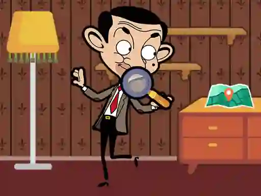 Spel Mr Bean Hidden Objects online