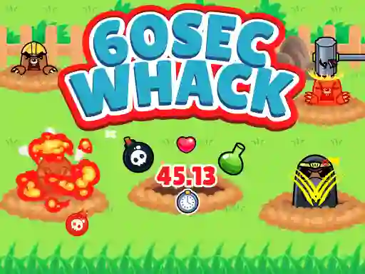 Spel 60 Second Whack online