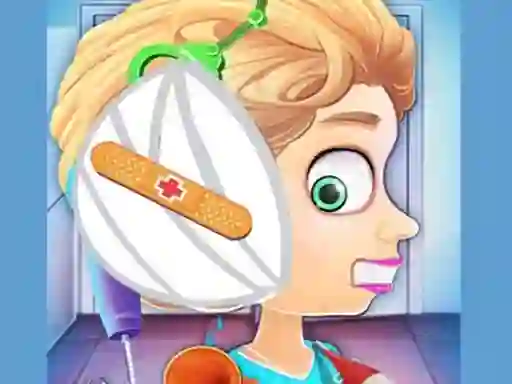 Spel Children's doctor: Treating ears online