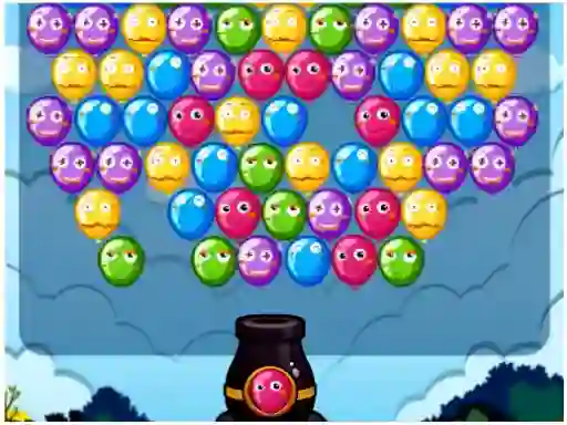 Spel Bubble shooter balloons online