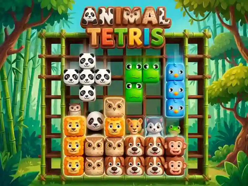 Spel Animal Tetris online