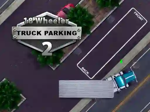 Spel 18 Wheeler Truck Parking 2 online