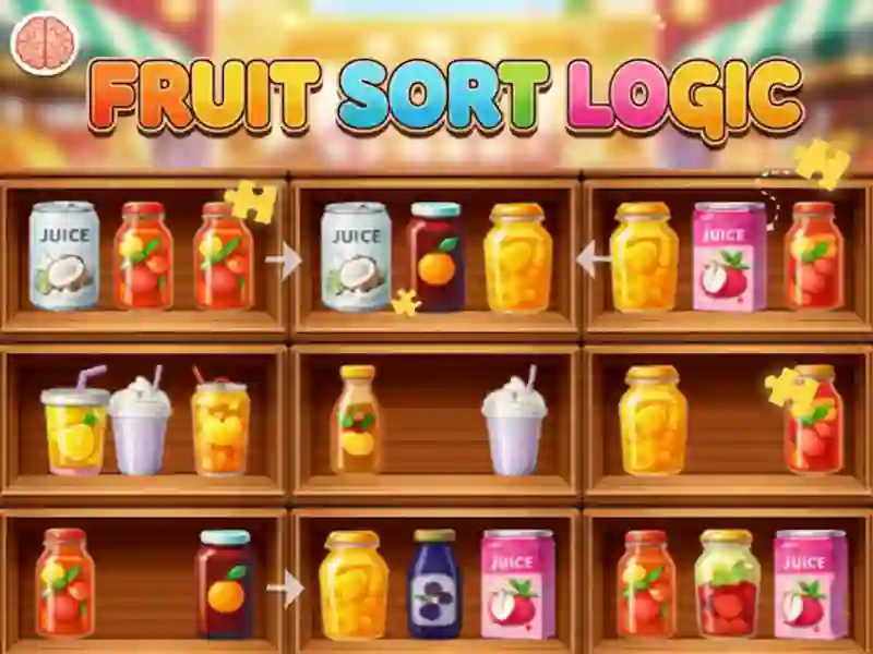 Spel Fruit Sort Logic online