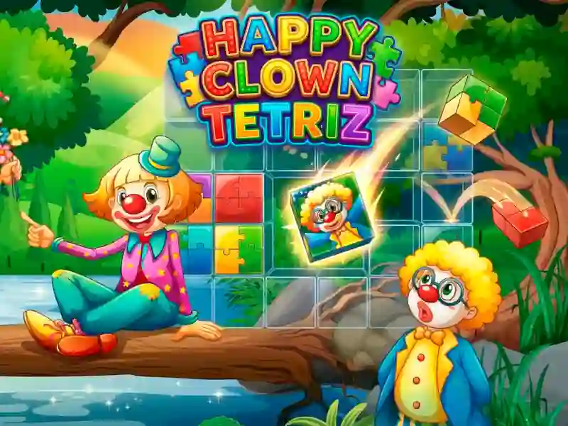 Spel Happy Clown Tetriz online