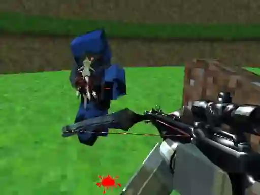 Spel Pixel Paintball Ruins Fun online