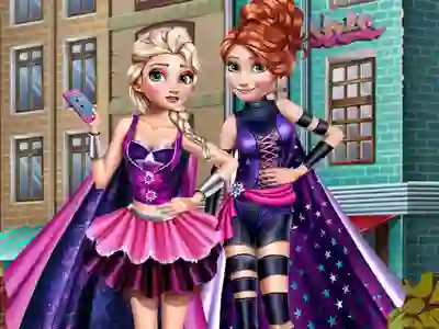 Spel Superhero Spring Princess Dress Up online